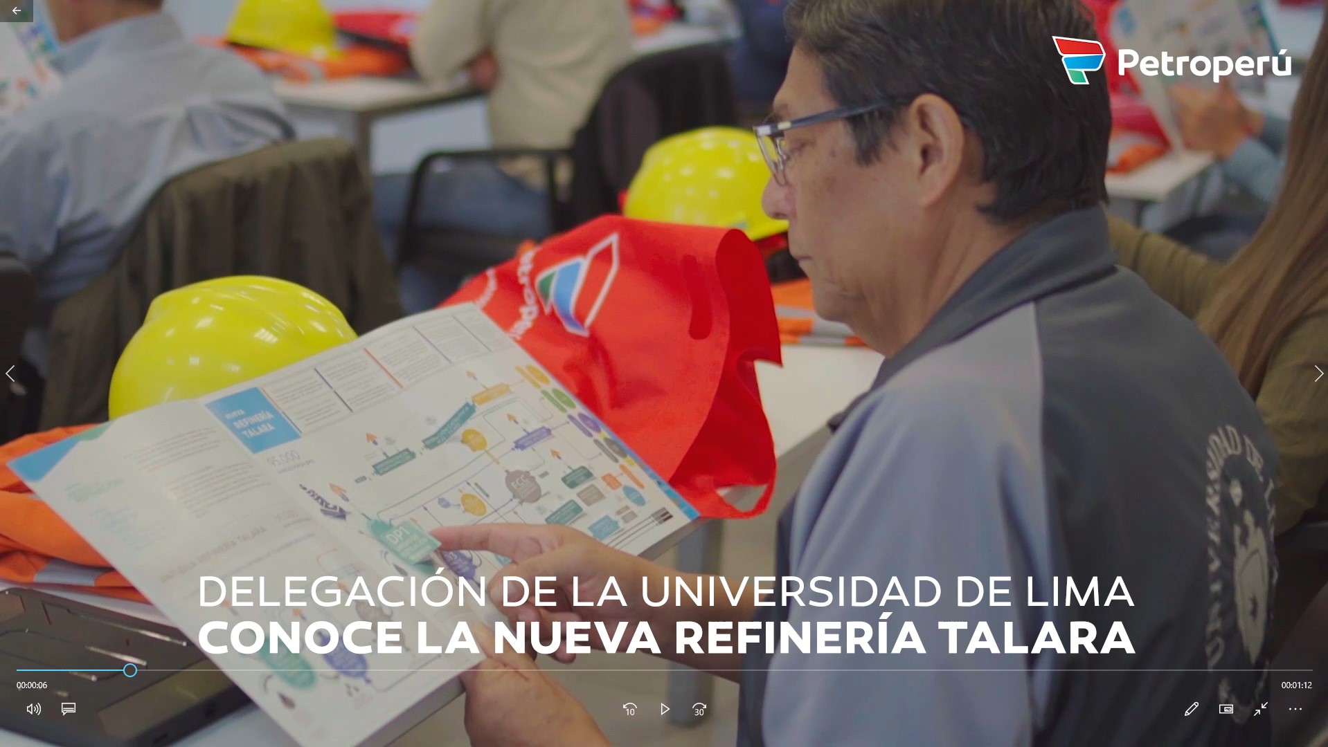 Delegación de la Universidad de Lima conoce la Nueva Refinería Talara