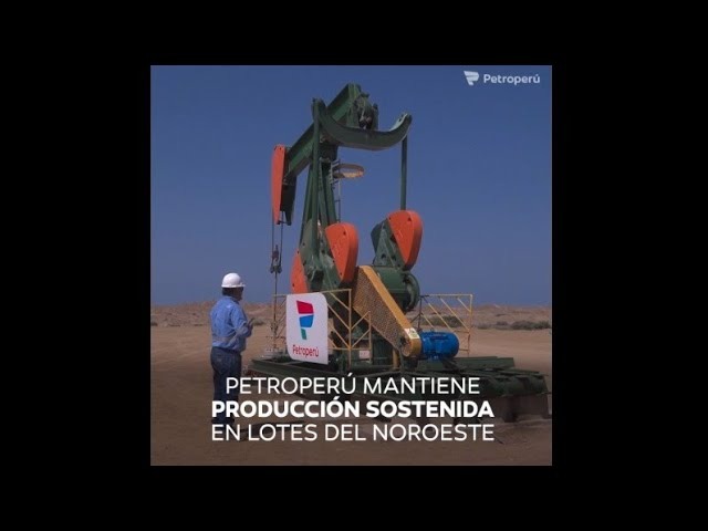 Petroperú mantiene producción sostenida en lotes del noroeste