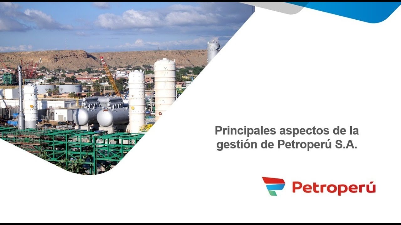 Conferencia de prensa: Principales aspectos de la gestión de Petroperú