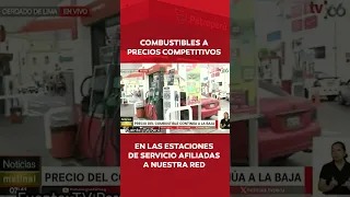 Precio del combustible continúa a la baja