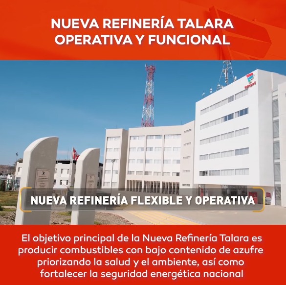 Nueva Refinería Talara opera con tecnología de última generación para producir combustibles limpios