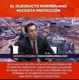El Oleoducto Norperuano necesita protección