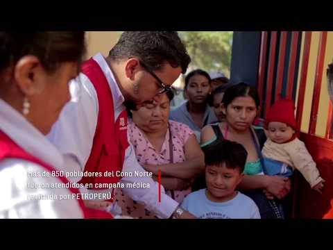 PETROPERÚ realiza campaña médica en beneficio de pobladores del cono norte