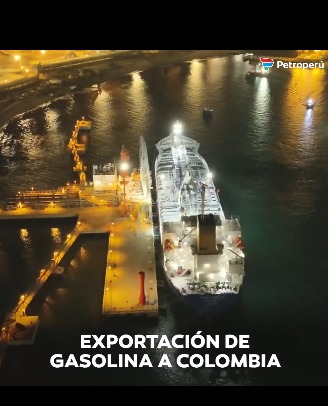 Petroperú exportó más de 49 mil barriles de gasolina a Colombia