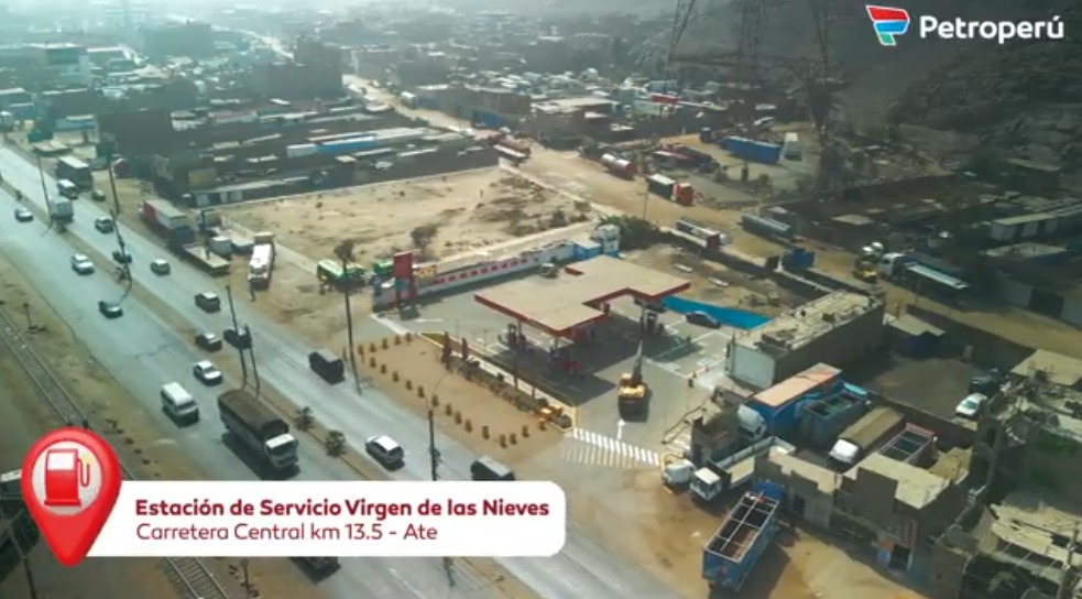 Recorriendo las estaciones de servicio de Petroperú | Estación de Servicio Virgen de las Nieves
