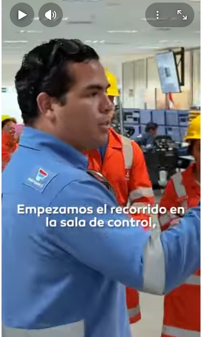 Un día en la Refinería Talara - Visita de alumnos de la Universidad César Vallejo de Piura