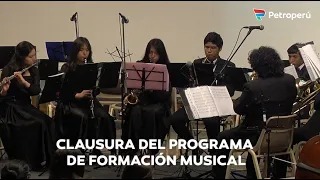 Clausura del programa de Formación